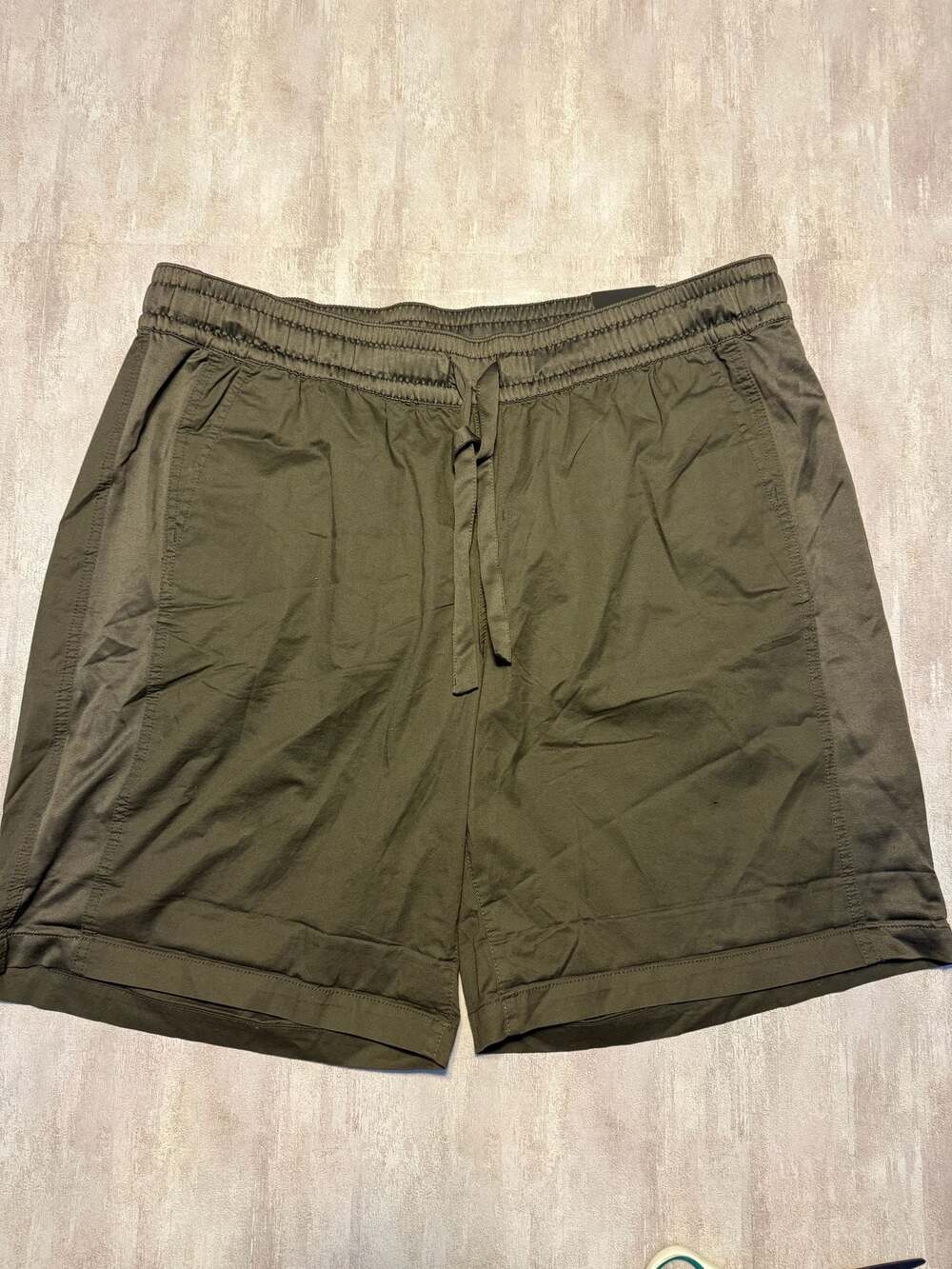 Lane Bryant Olive Green Grommet Pocket Bermuda Shorts Size 18/20
